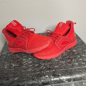 Aldo sneakers bright red size US 8.5